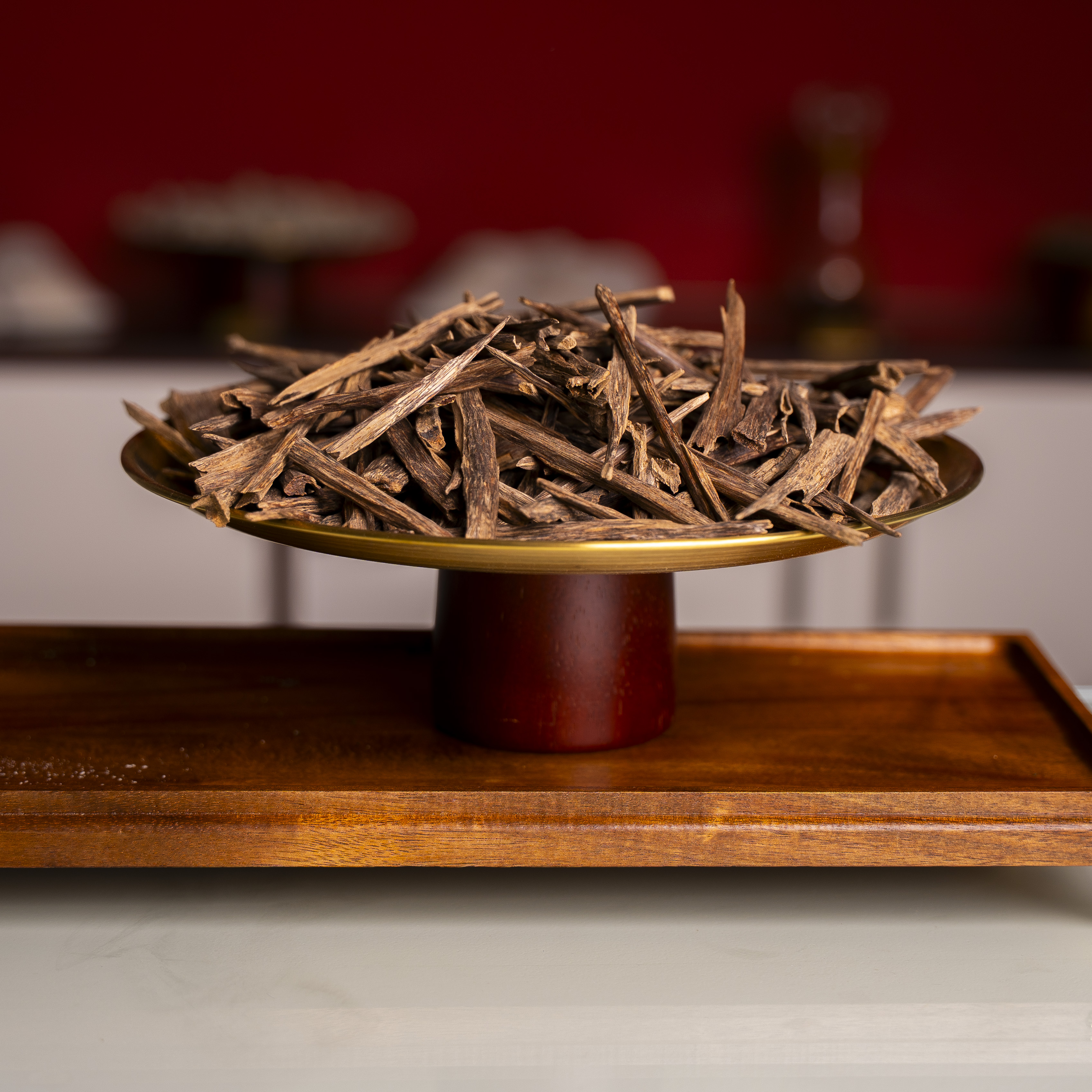 خشب عود سلة فاخر (دبل وتربل سوبر)